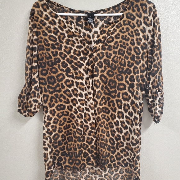 Leopard blouse - Picture 1 of 3